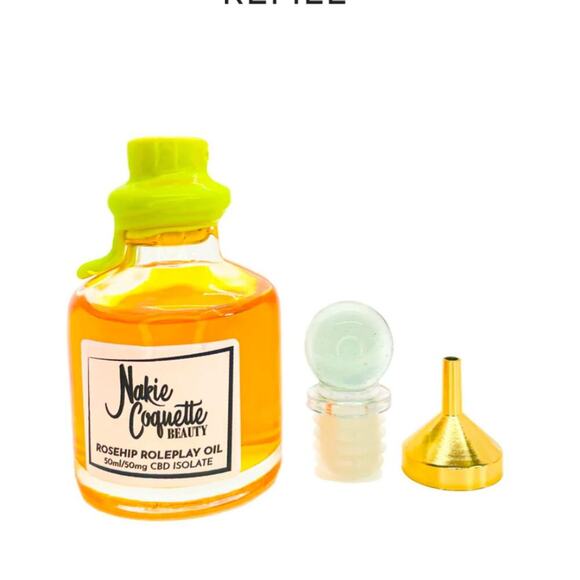 New Nakie Coquette Rosehip Roleplay Face Oil Refill TikTok - Picture 2 of 5